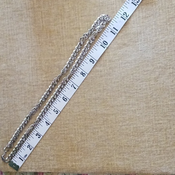 Napier Silver Tone Chain Necklace - Picture 2 of 6